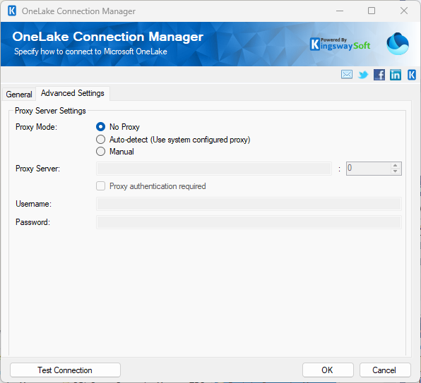 OneLake Connection Manager - Advanced Settings.png
